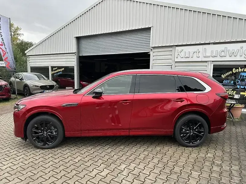 Gebraucht Mazda CX-80 Homura-Line 254 PS (186 kW) 2024 Soul red crystal m SUV