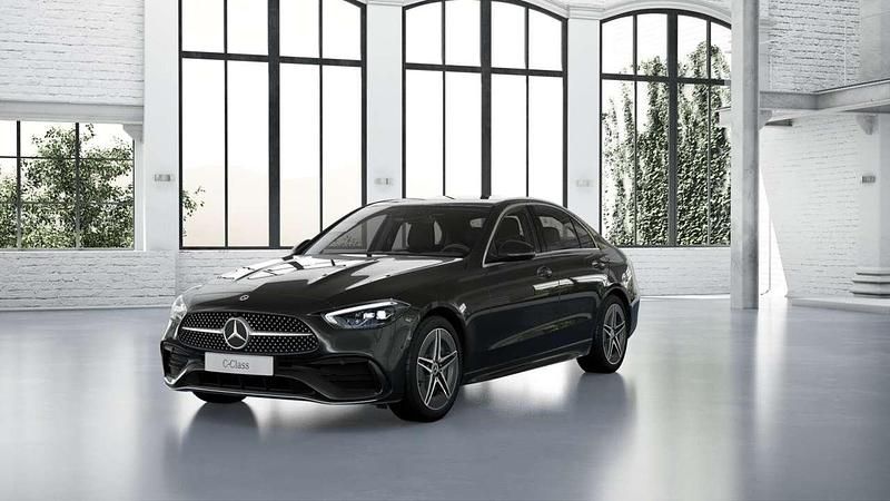 Gebraucht Mercedes C220 AMG 197 PS (144 kW) 2024 Metalliclack graphitgrau Limousine