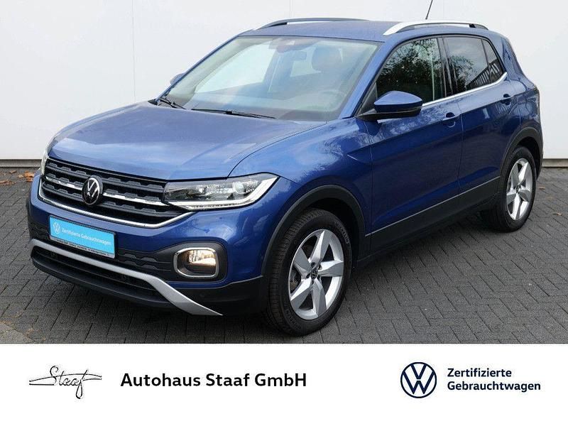 Gebraucht VW T-Cross Style 150 PS (110 kW) 2021 Reef blue metallic SUV