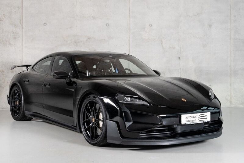 Schwarz Neu 2025 Porsche Taycan Turbo GT Limousine | 202.181 € - Bild 1/4