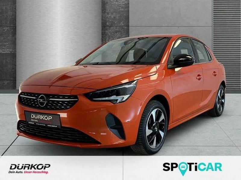 Gebraucht Opel Corsa-e Elegance 100 kW (136 PS) 2022 Power orange/dynamik orange (metallic) Kleinwagen