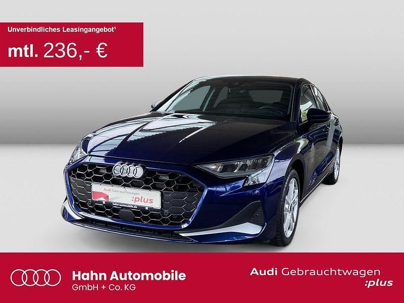 Blau Gebraucht 2024 Audi A3 Advanced Limousine | 31.499 € (Fairer Preis) - Bild 1/3