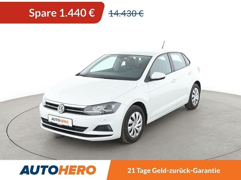 Weiß Gebraucht 2019 VW Polo Comfortline Kleinwagen | 12.990 € (Fairer Preis) - Bild 1/3