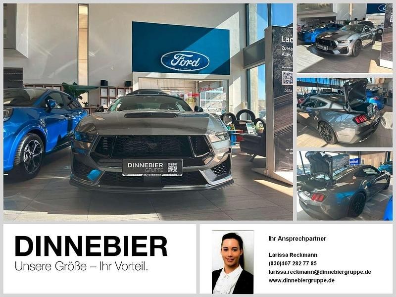 Grau (metallic) Neu 2025 Ford Mustang GT Coupé | 54.190 € (Fairer Preis) - Bild 1/4