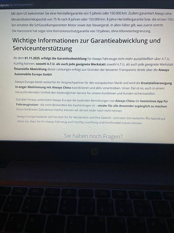 Gebraucht Aiways U5 150 kW (204 PS) 2020 Braun SUV