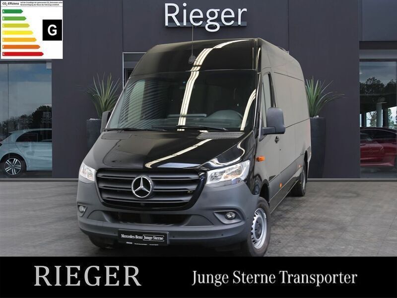 Black metallic Gebraucht 2022 Mercedes Sprinter Van | 50.899 € (Fairer Preis) - Bild 1/4