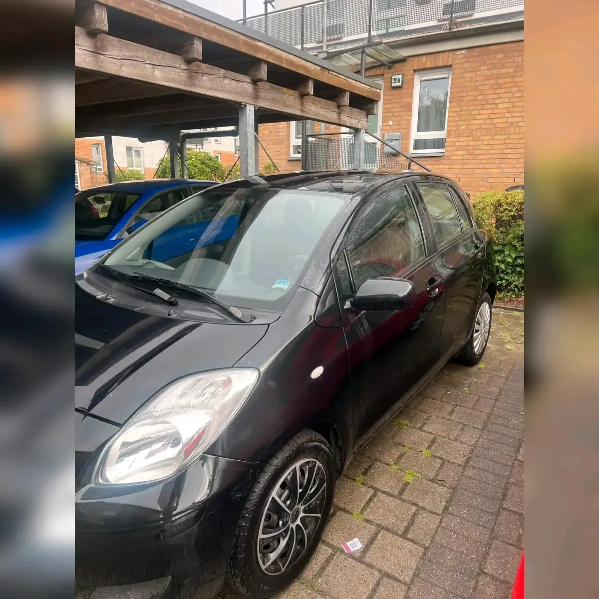 Gebraucht Toyota Yaris 2010 Schwarz Kleinwagen