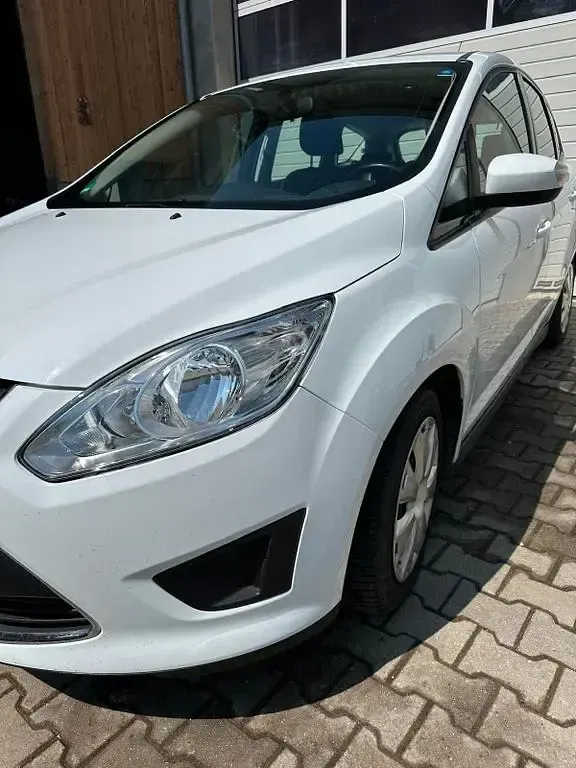 Gebraucht Ford C-MAX Ambiente 101 PS (74 kW) 2014 Weiß Van / Kleinbus