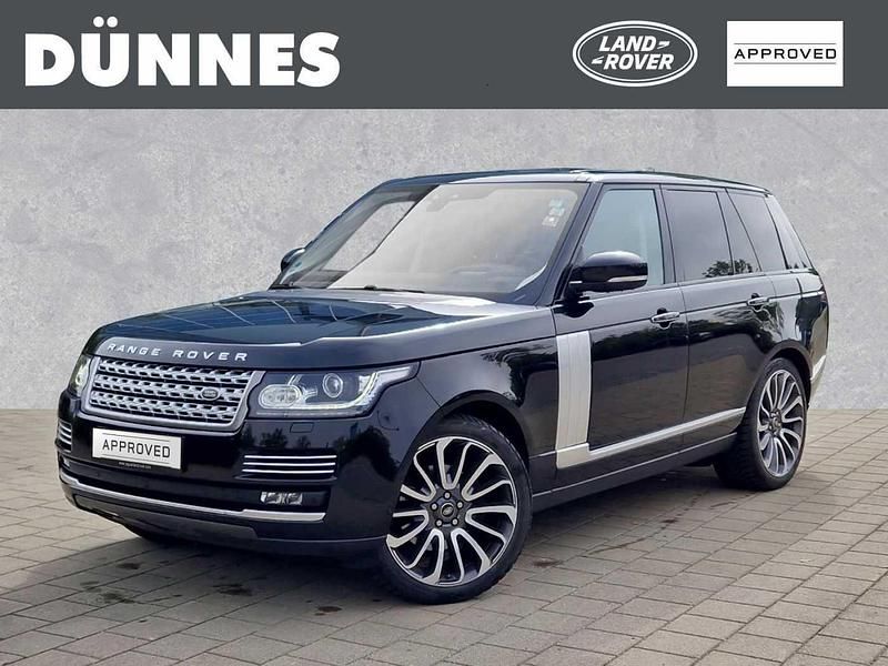 Schwarz Gebraucht 2019 Land Rover Range Rover Autobiography SUV | 61.590 € - Bild 1/4