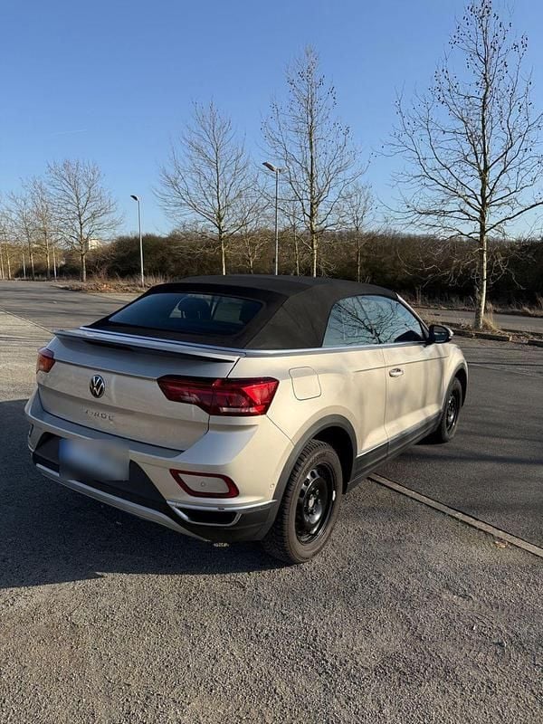 Gebraucht VW T-Roc Cabriolet Style 150 PS (110 kW) 2023 Silber Cabrio