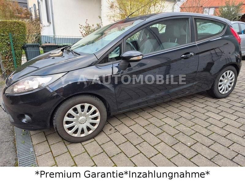 Gebraucht Ford Fiesta Trend 82 PS (60 kW) 2010 Schwarz Kleinwagen