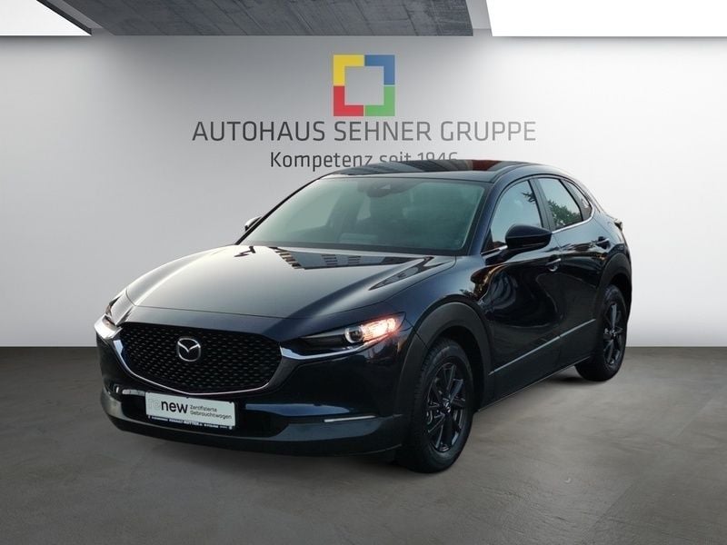 Deep crystal blue (blau) Gebraucht 2021 Mazda CX-30 Selection SUV | 21.770 € (Guter Preis) - Bild 1/4