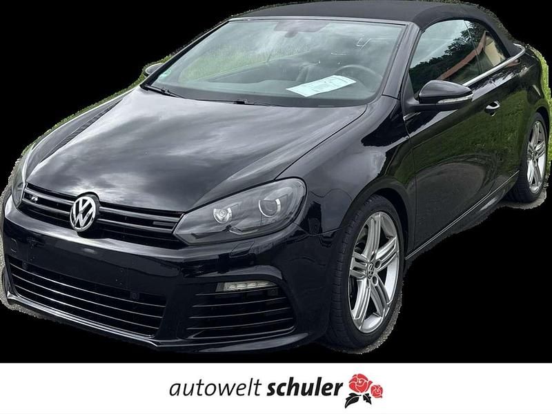 Schwarz Gebraucht 2013 VW Golf Cabriolet R Cabrio | 22.980 € - Bild 1/2