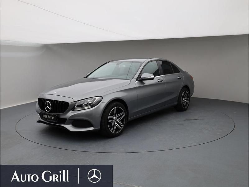Palladiumsilber metallic Gebraucht 2014 Mercedes C220 Limousine | 11.200 € (Guter Preis) - Bild 1/4