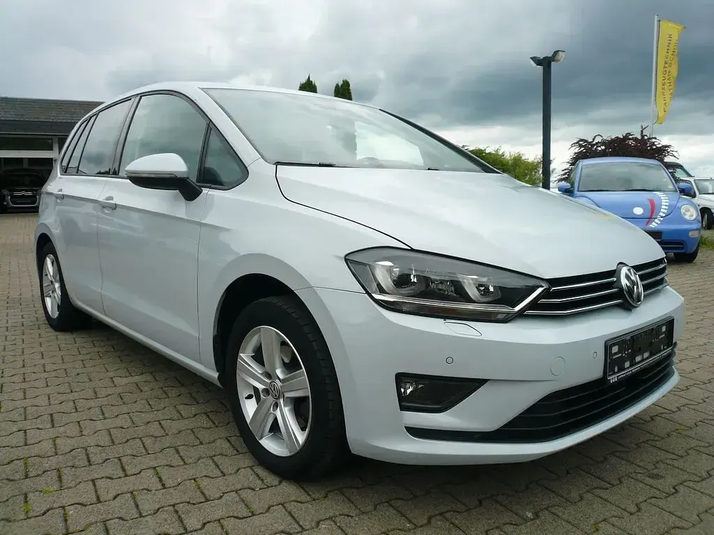 Gebraucht VW Golf Sportsvan 116 PS (85 kW) 2017 Silber Van / Kleinbus