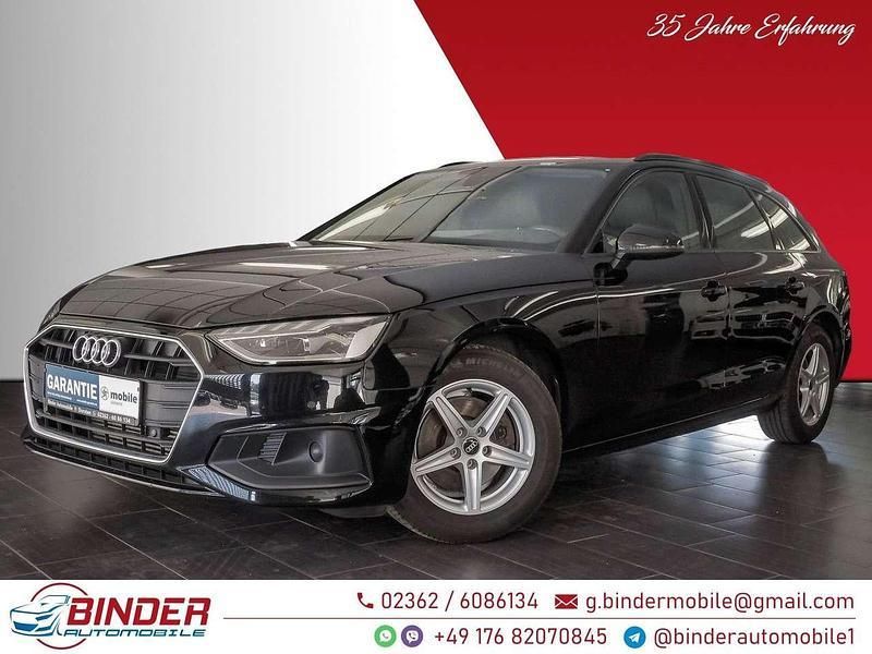 Brillantschwarz Gebraucht 2021 Audi A4 S-Line Kombi | 24.999 € (Fairer Preis) - Bild 1/4