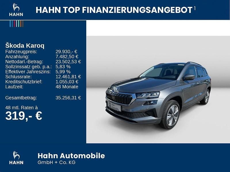 Gebraucht Skoda Karoq Style 150 PS (110 kW) 2024 Graphitegrau metallic SUV