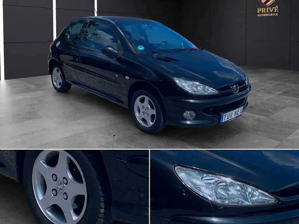 Gebraucht Peugeot 206 Sport 75 PS (55 kW) 2007 Schwarz Kleinwagen