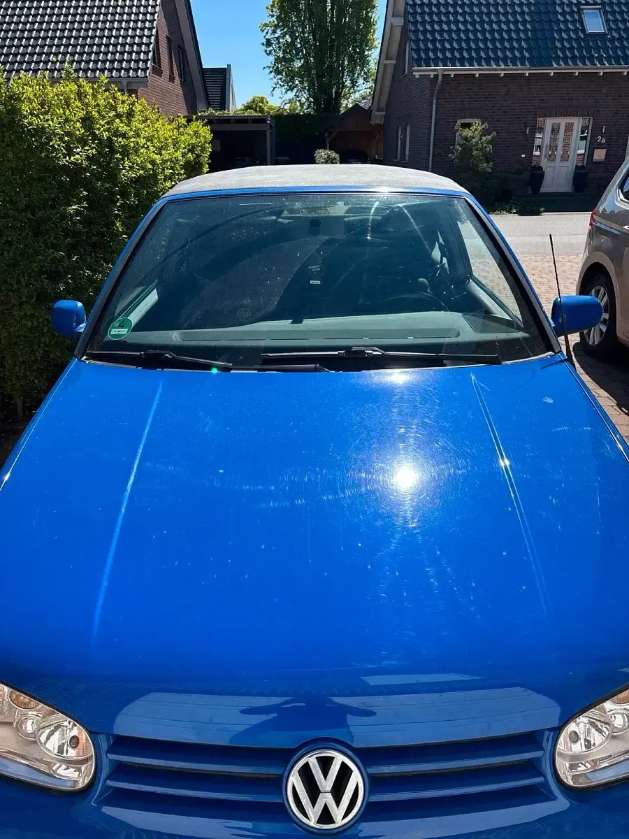 Gebraucht VW Golf 75 PS (55 kW) 2001 Blau Cabrio