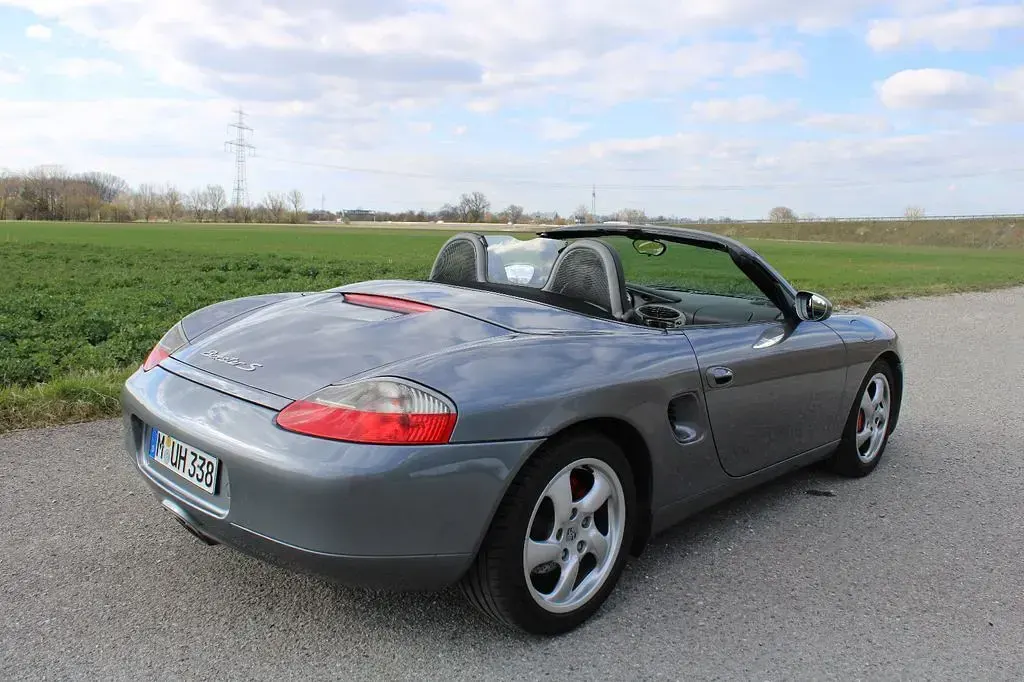 Occasion Porsche Boxster S 252 PK (185 kW) 2002 Grijs Cabriolet