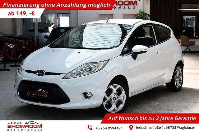 Gebraucht Ford Fiesta Titanium 82 PS (60 kW) 2010 Weiß Kleinwagen