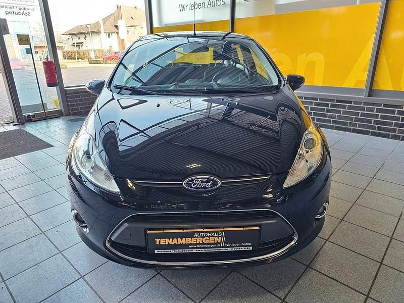 Gebraucht Ford Fiesta Titanium 82 PS (60 kW) 2012 Schwarz Kleinwagen