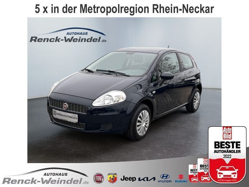 Blau Gebraucht 2009 Fiat Grande Punto Active Kleinwagen | 4.989 € - Bild 1/4