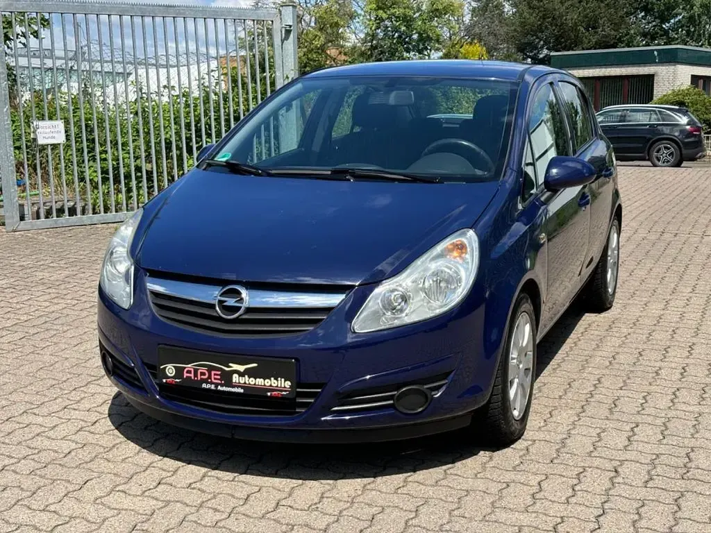 Gebraucht Opel Corsa Edition 80 PS (58 kW) 2009 Blau Kleinwagen