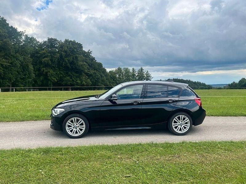 Schwarz Gebraucht 2013 BMW 116 M Sport Kleinwagen | 11.500 € (Fairer Preis) - Bild 1/4