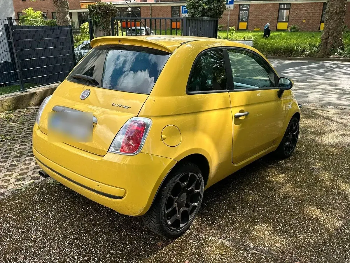 Gebraucht Fiat 500 Lounge 86 PS (63 kW) 2012 Gelb Kleinwagen