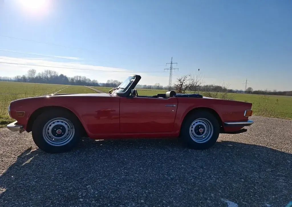 Gebraucht Triumph TR6 145 PS (106 kW) 1972 Rot Cabrio