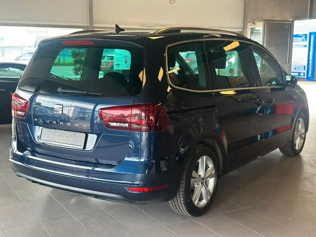Gebraucht Seat Alhambra Style Plus 150 PS (110 kW) 2016 Blau Van / Kleinbus