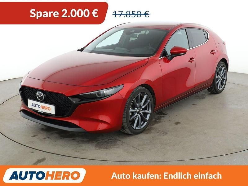 Gebraucht Mazda 3 Selection 116 PS (85 kW) 2019 Rot Limousine