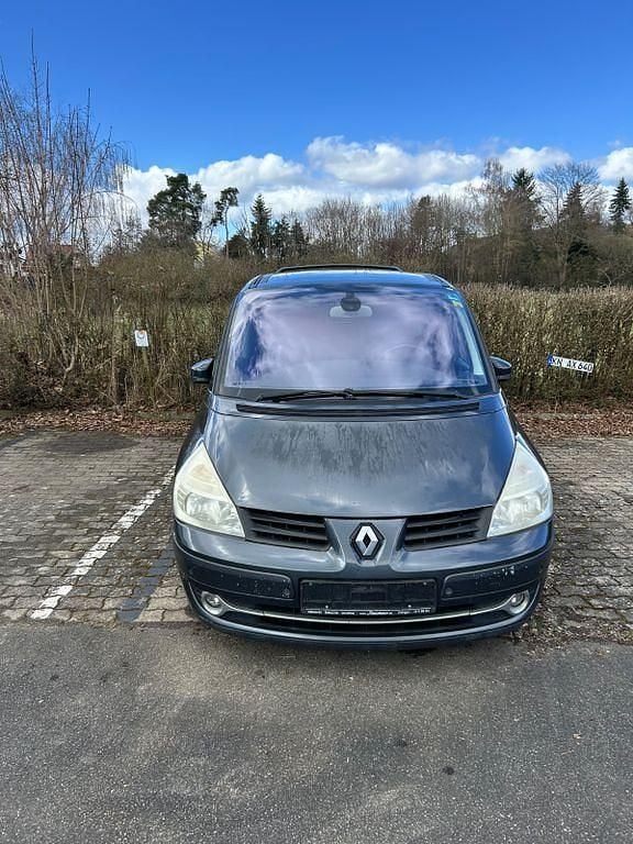 Gebraucht Renault Grand Espace Dynamique 173 PS (127 kW) 2008 Grau Van / Kleinbus