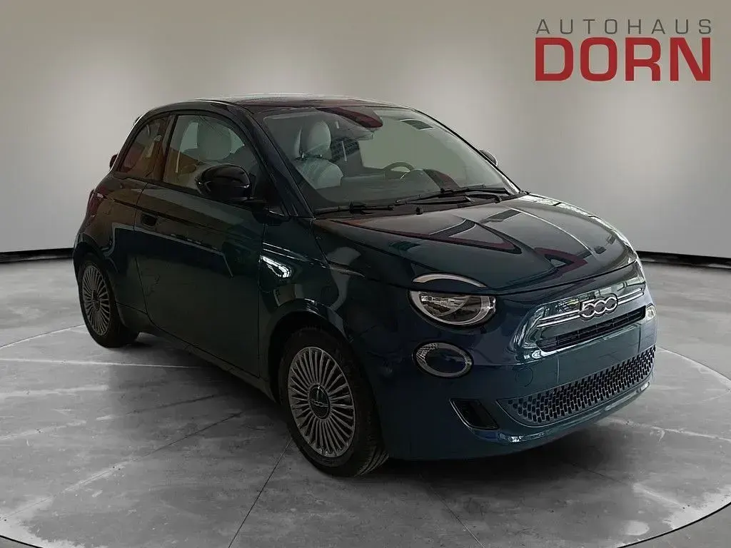Neu Fiat 500 Icon 65 PS (47 kW) 2026 Ozean grün Limousine