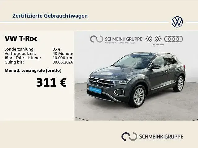 Usata VW T-Roc Style 150 CV (110 kW) 2024 Grigio SUV
