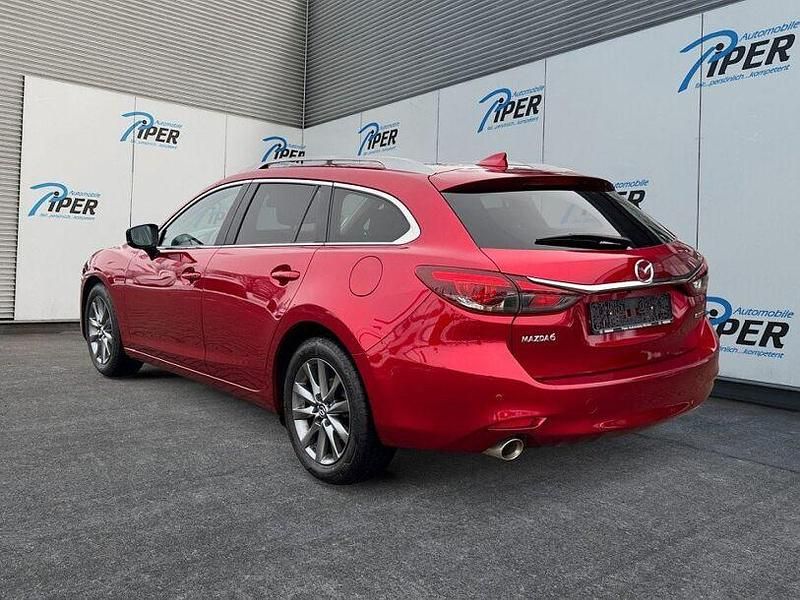 Gebraucht Mazda 6 194 PS (142 kW) 2019 Magmarot metallic Kombi