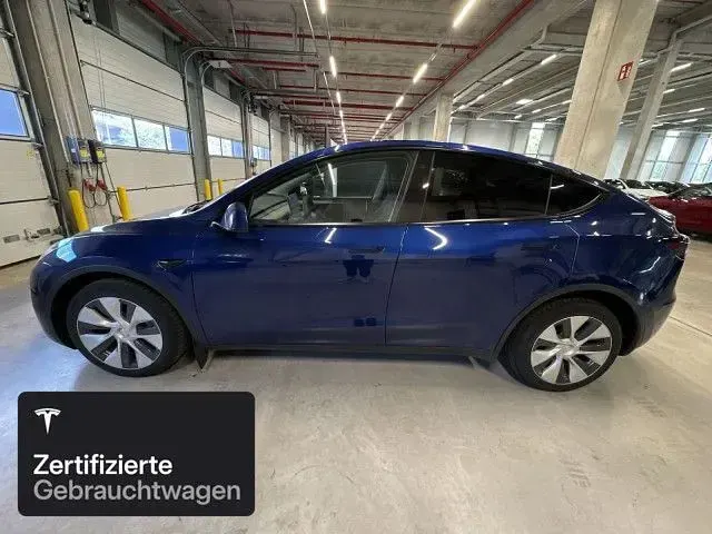 Gebraucht Tesla Model Y Long Range AWD 258 kW (351 PS) 2022 Deep blue metallic SUV