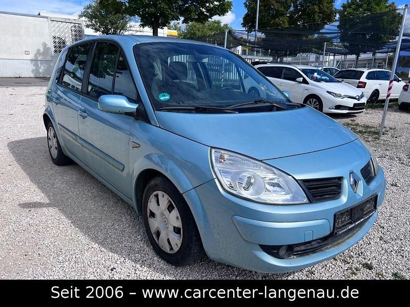Blau Gebraucht 2008 Renault Scénic II Avantage Van / Kleinbus | 699 € (Superpreis) - Bild 1/3
