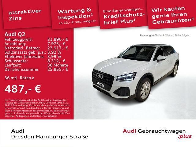 Gebraucht Audi Q2 Advanced Plus 116 PS (85 kW) 2024 Gletscherweiß metallic SUV