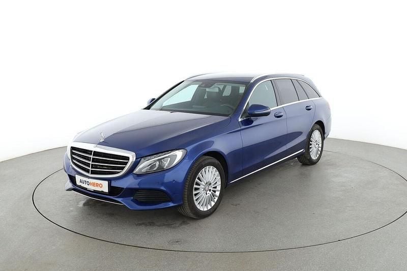 Blau Gebraucht 2015 Mercedes C180 Exclusive Kombi | 16.800 € (Fairer Preis) - Bild 1/3