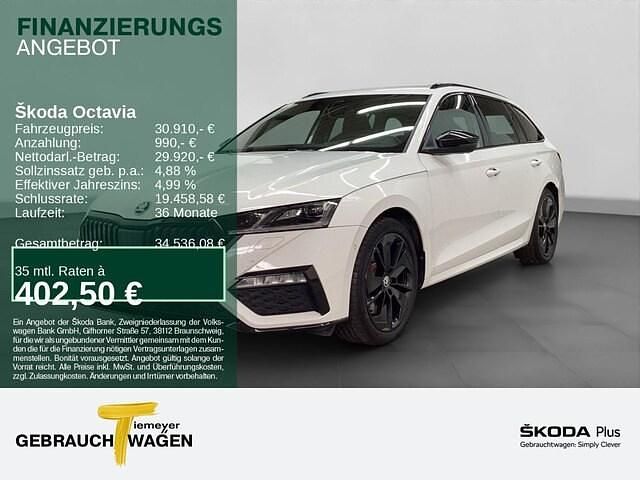 Candyweiß Gebraucht 2023 Skoda Octavia Kombi | 32.210 € (Fairer Preis) - Bild 1/4