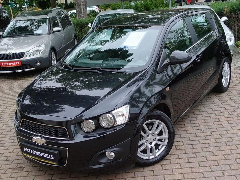 Schwarz Gebraucht 2012 Chevrolet Aveo LTZ Kleinwagen | 5.980 € (Teuer) - Bild 1/4