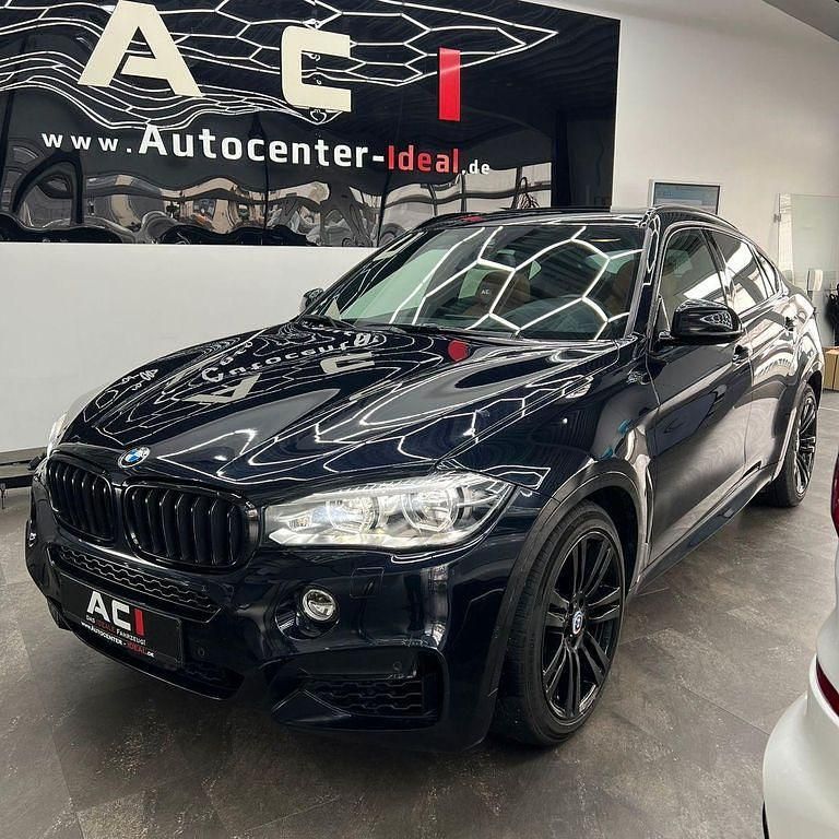 Schwarz Gebraucht 2017 BMW X6 M50 Performance SUV | 36.990 € (Fairer Preis) - Bild 1/4