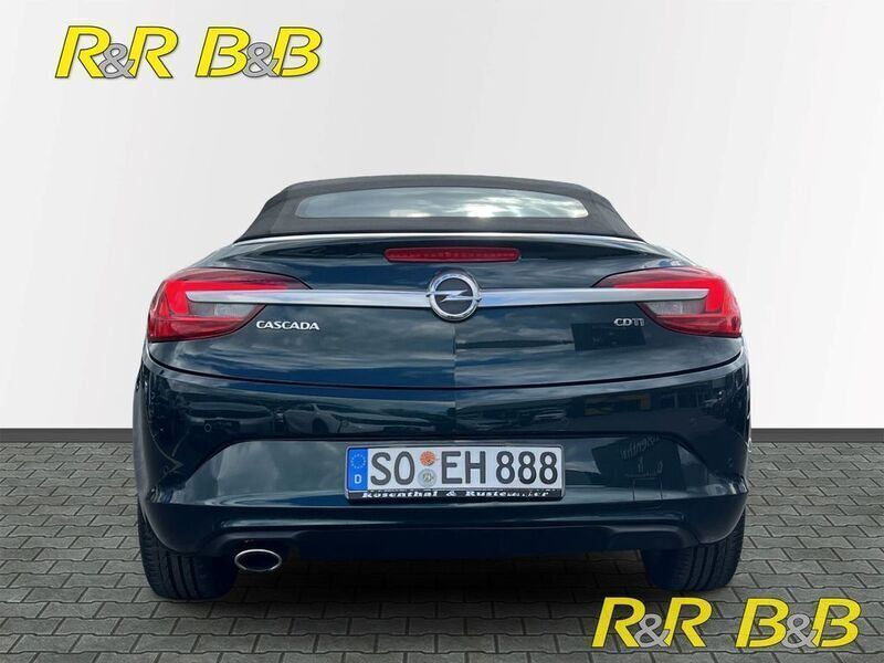 Gebraucht Opel Cascada Innovation 165 PS (121 kW) 2015 Mi) (gruen Cabrio