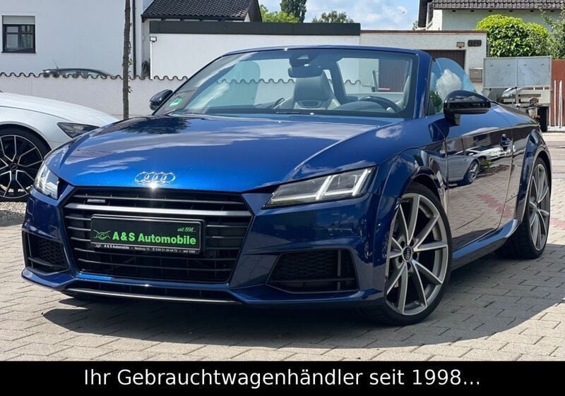 Blau Gebraucht 2016 Audi TT Roadster S-Line Cabrio | 26.990 € (Fairer Preis) - Bild 1/4