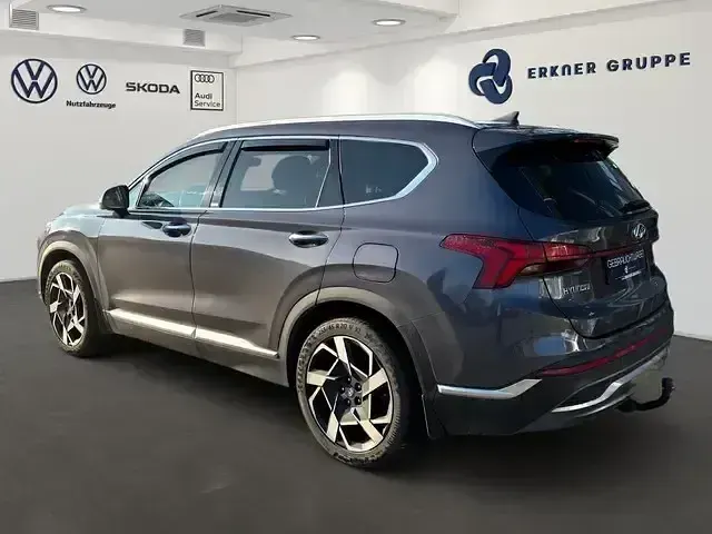 Gebraucht Hyundai Santa Fe Prime 202 PS (148 kW) 2021 Lagoon blue / mic SUV