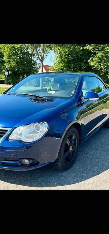 Gebraucht VW Eos 122 PS (89 kW) 2007 Blau Cabrio