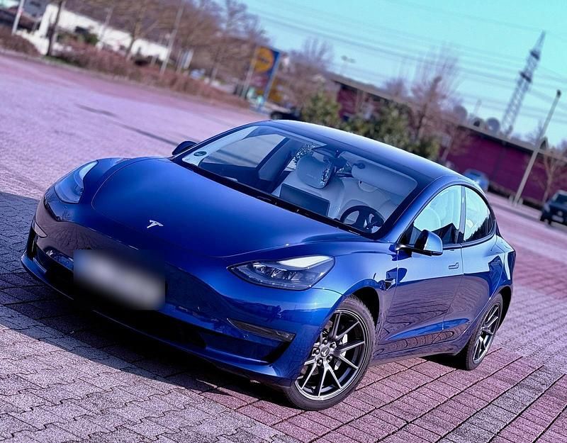 Gebraucht Tesla Model 3 Long Range AWD 366 kW (498 PS) 2021 Blau Limousine