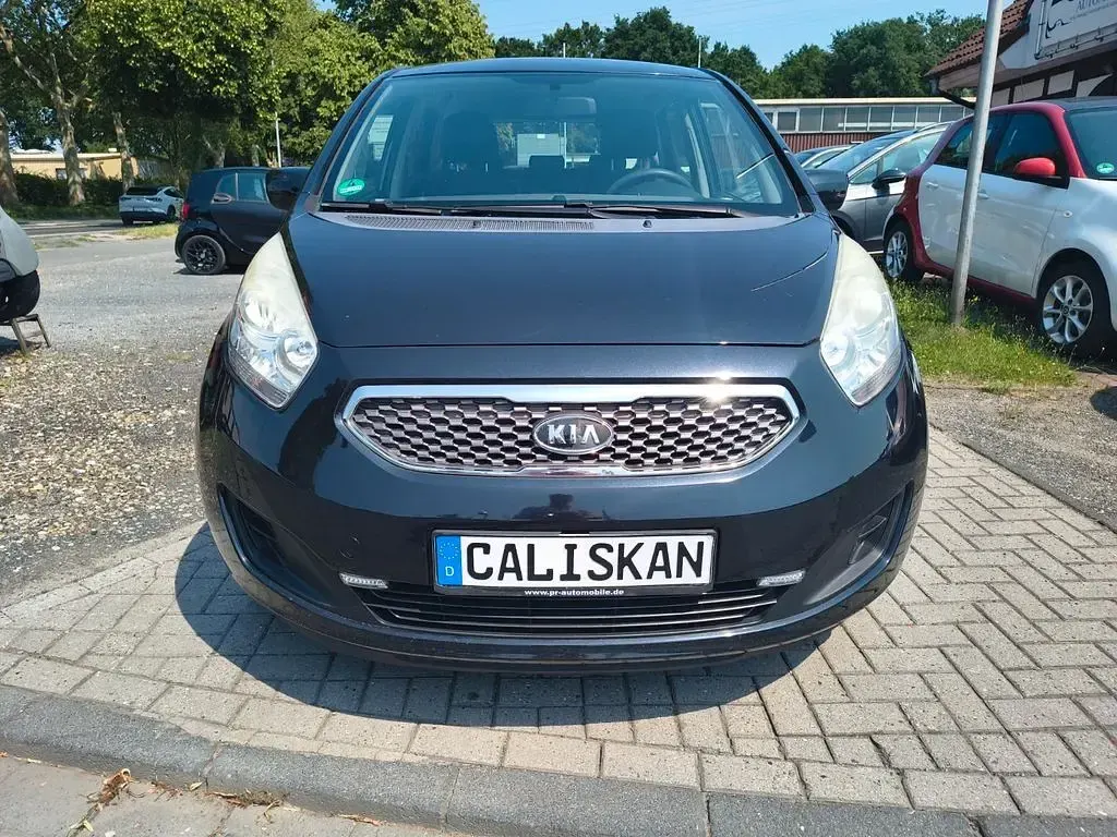 Gebraucht Kia Venga Vision 90 PS (66 kW) 2011 Schwarz Kleinwagen